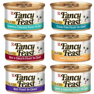 Fancy Feast Sliced Gourmet Cat Aliment