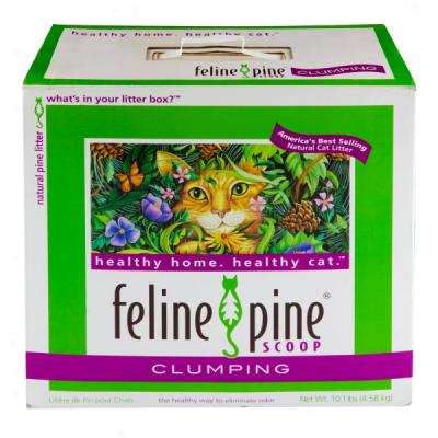 Feline Pine Clumping Cat Litter