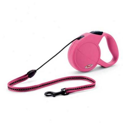 Flexi Classic 2 Medium Pink 16 Feet For Dog sUp To 44lbs