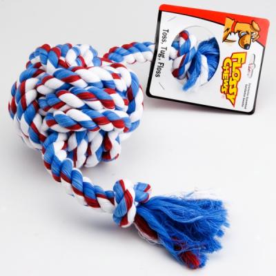 Flossy Chews Jumbo Monkey Fist Ball Dog Toy