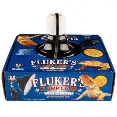 Fluker's Clamp Lamps With Dimmer For Incandescent Bulbs