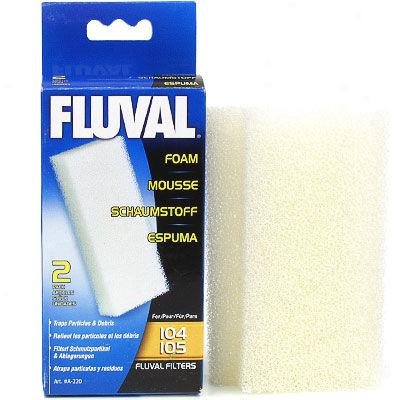 Fluval Canister Filter Foam Blocks For Models 104 - 404, From Hagen