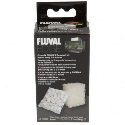 Fluval Fringe Foam & Biomax Renewal Kit