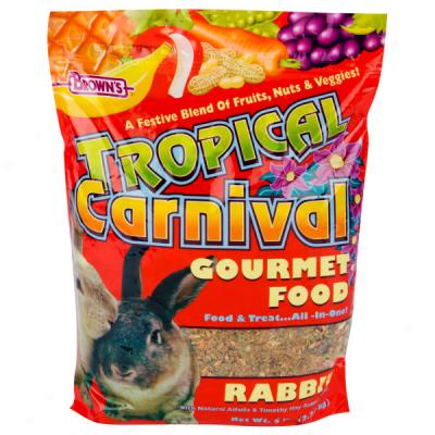 Fm Brown's Tropicai Carnival Gourmet Rabbit Food