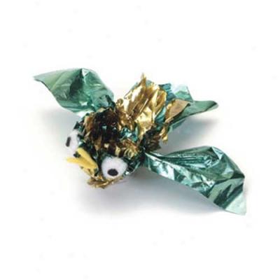 Foil Whirly Bird Cat Toy