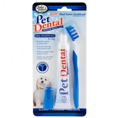 Four Paws Pet Drntal Kit For Dogs