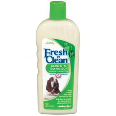 Fresh N Clean Oatmeal And Baking Soda Shampoo 16oz By Lambert Kay