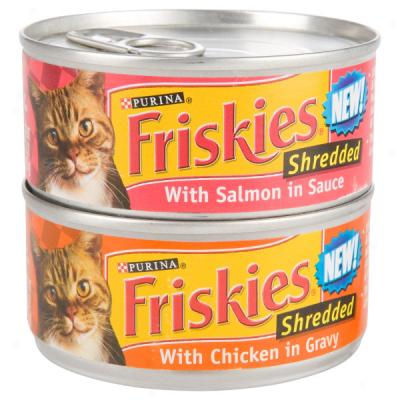 Friskies Shredded Cqnned Cat Food