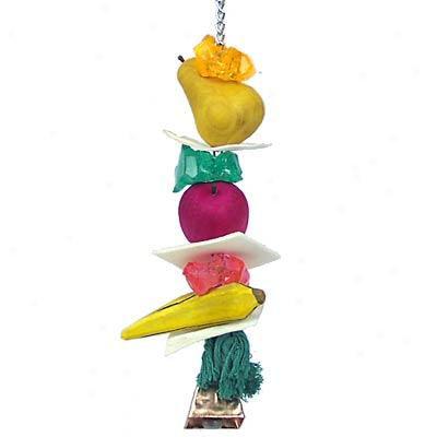 Fruit Kabkbs Bird Toy