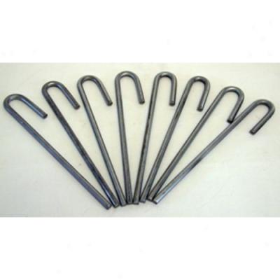 Galvanizsd Anchor Stakes 8-pack