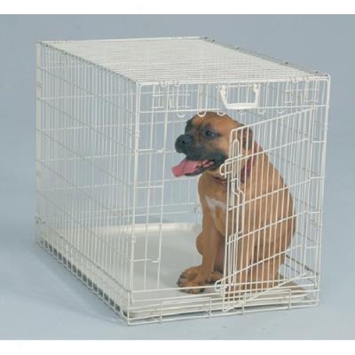 General Cage (216) WhiteF ront Door Crate - 47.50 In Long