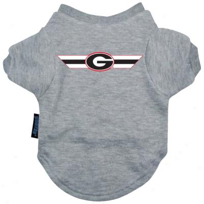 Georgia Bulldogs Logo Pet T-shirt