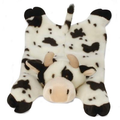 Go Dog Bzrnyard Buddies Cow Mama Plush Toy With Chew Guard Technology