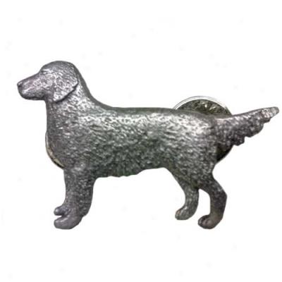 Gollden Retriever Pewter Pin