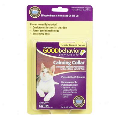 Good Behavior Pheromone Cat Collar For Necks Up To 15 Inches