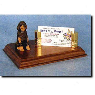 Gordon Setter Business Card Holder