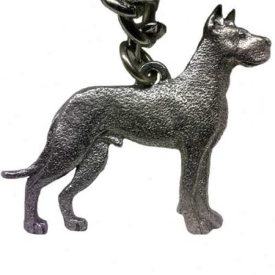 Great Dane Keychain