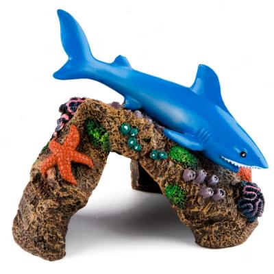 Great Whife Shark Aquarium Ornament