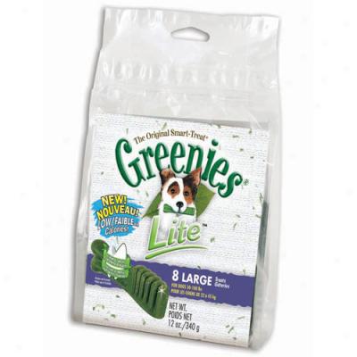 Greenies Lite Dental Chews Large 12oz-8 Pieces