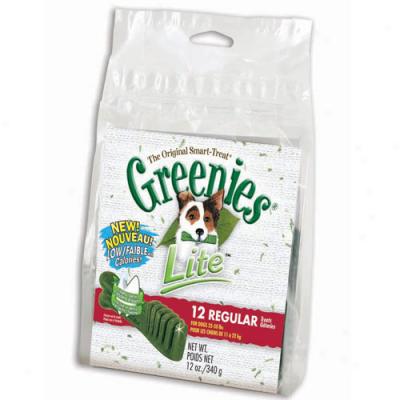 Greenie sLite Dental Chews Regular 12oz-12 Pieces