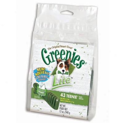 Greenies Lite Dental Chews Teenie 12oz-43 Pieces