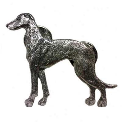 Greyhound Pewter Pin