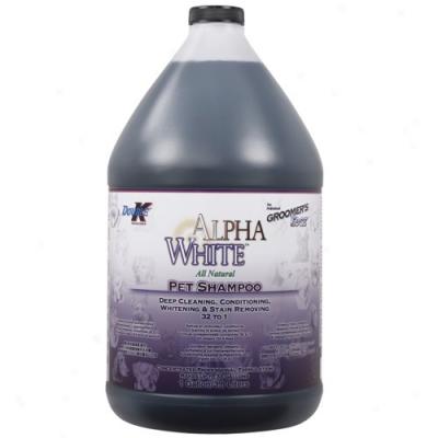 Groomers Edge Alpha White Concentrate 32:1 Shampoo - Gallon