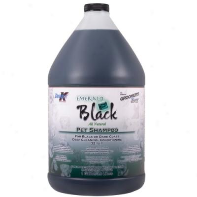 Groomers Edge Emeralc Black Concenyrate 32:1 Shampoo - Gallon