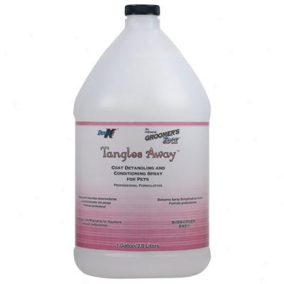 Groomers Move sideways Tangles Away Spray Detangler - Gallon