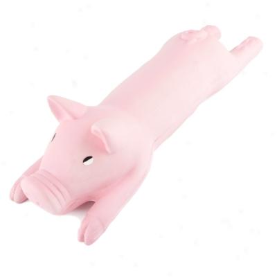 Grreat Choice(tm) Large Squeaky Latex Pig Dog Toy