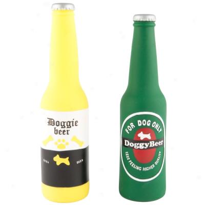 Grreat Choice(tm) Vinyl Doggie Beer Bottles