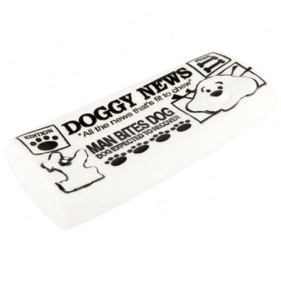 Grreat Choice(tm) Vinyl Newspaper Dog Toys