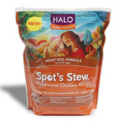 Halo Spots Stew Chicken Adult Doh Food 18lb (oversize)
