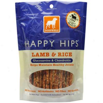 Happy Hips Lamb And Rice Jerky Treats (5oz ) Fron Dogswell