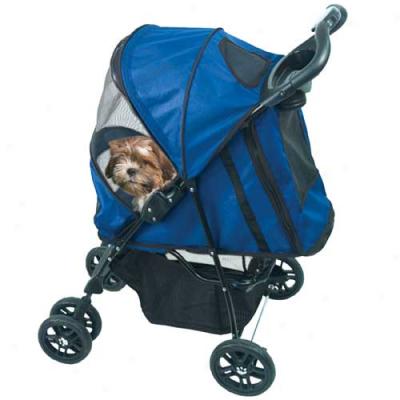Happy Trails Stroller For Pets Blue
