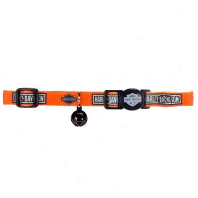 Harley-davidson Breakaway Preservation Cat Collars & Id Tag