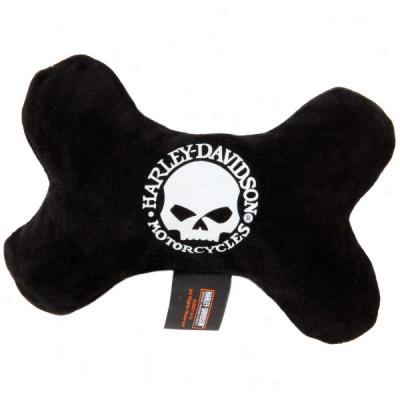 Harley Davidson Leather Bone Dog Toy