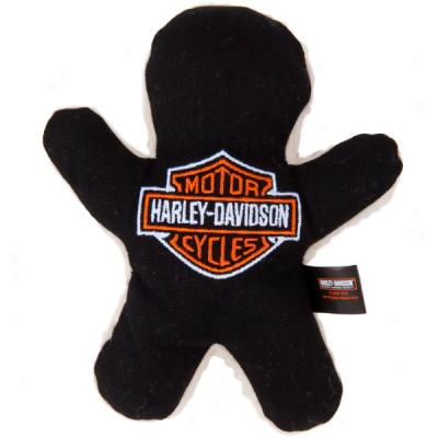 Harley Davidson Plush Fleecy Man Dog Toy