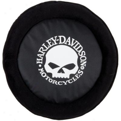 Harley Davidson Plush Skull Flying Disc