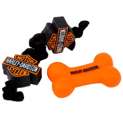 Harley Davidson Vinyl Toys For Small Dogs