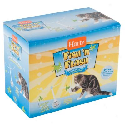 Hartz Fish 'n Flash Interactive Cat Toy