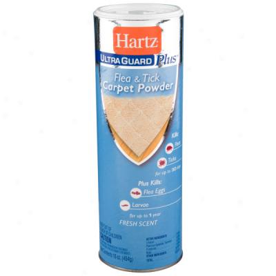 Hartz Ultraguard Plus Flea & Tick Carpet Powder