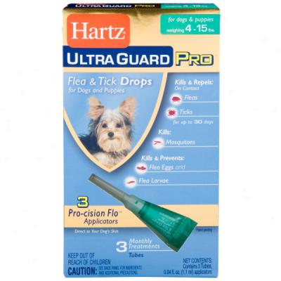 Hartz Ultraguard Pro Flea & Tick Drops For Dogs And Puppies