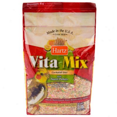 Hartz Vita-mix Cockatiel Diet