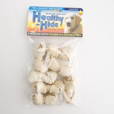 Healthy Herbal on Healthy Hide Mini Natural Rawhide Chew Pack