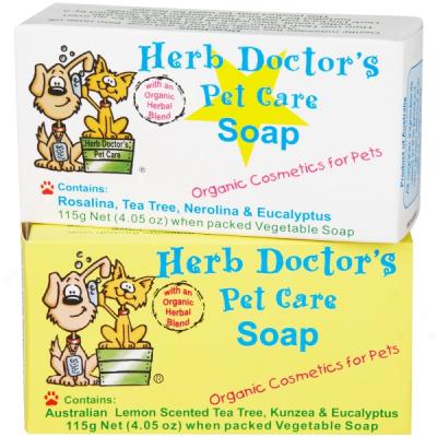 Herb Doctor's Pet Care Soap And Container