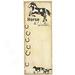 Horse And Writer Magnetic Notepad
