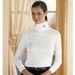 Horseshoe Embroidered Turtleneck