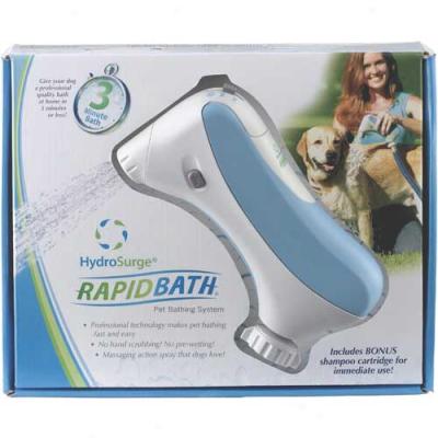 Hydrosurge Rapid aBth Pet Bathing System