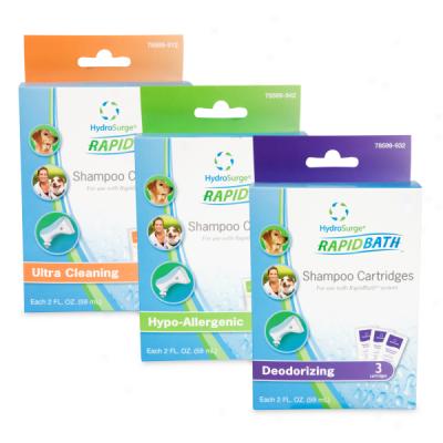 Hydrosurge Rapidbatn Shampoo Cartridges